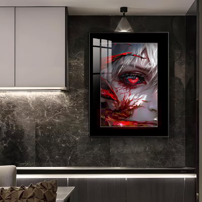 【週邊】橘子工作室－東京喰種 金木 赫子化瞳目 裝飾畫4