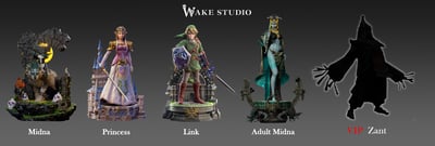 【薩爾達傳說】Wake Studio-黃昏公主系列 成年米多娜7