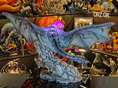 【魔物獵人】DragonFrontierStudio-魔物獵人 雄火龍（大尺寸版）5