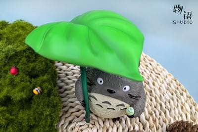 【宮崎駿】物語工作室-宮崎駿小物系列 01 荷葉龍貓6