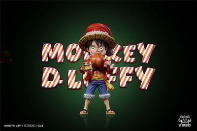 【海賊王】YZ工作室-扉頁造型系列 第十四彈 聖誕路飛2