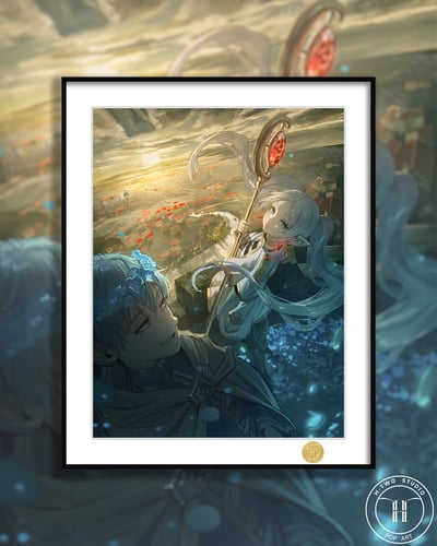 【週邊】H2工作室－葬送的芙莉蓮 辛梅爾＆芙莉蓮 裝飾畫1