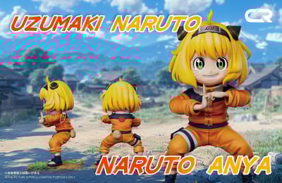 【SPYxFAMILY】CR工作室- 影分身鳴人阿尼亞3