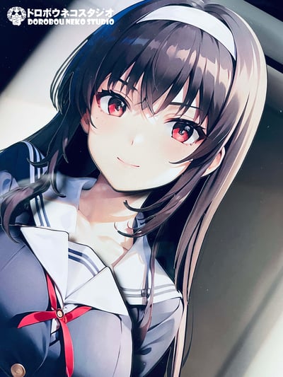 【週邊】泥棒貓工作室-霞之丘詩羽 立體裝飾畫6