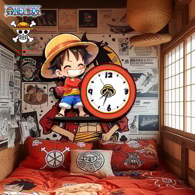 【週邊】阿喵畫社-橫款魯夫鐘錶7