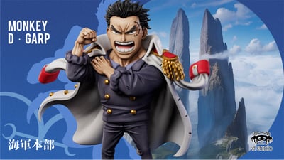 【海賊王】YZ工作室-神之谷大戰 第4彈 海軍 英雄卡普1