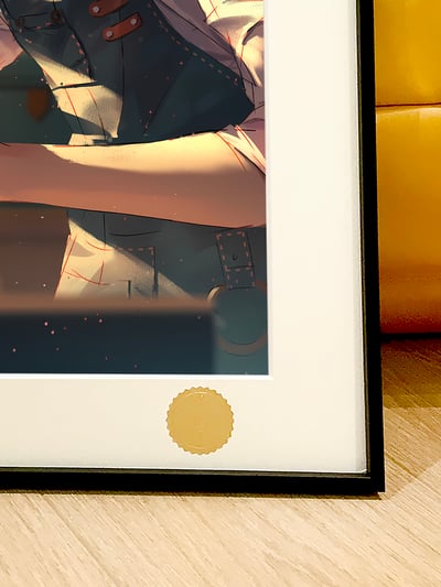 【週邊】星空工作室－鏈鋸人 咖啡師蕾塞 裝飾畫5