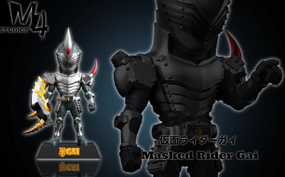 【假面騎士】M4工作室-龍騎精品系列 第五彈 假面騎士.鎧3