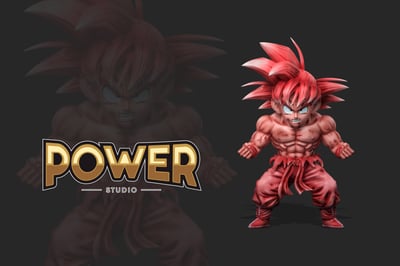 【七龍珠】Power studio-七龍珠賽亞人篇 悟空2