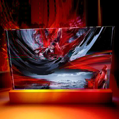 【週邊】阿喵畫社－劍來 陳平安劍氣長城 發光展示磚1