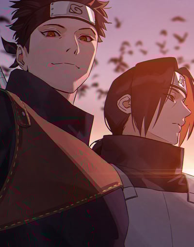 【週邊】H2工作室－火影忍者 止水鼬 裝飾畫3