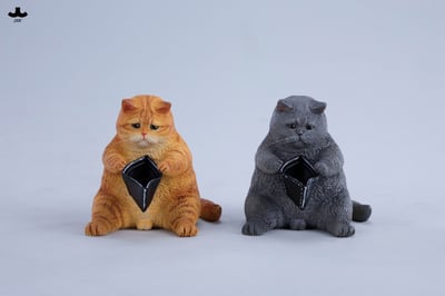 【正版授權】JXK－錢包空空貓2