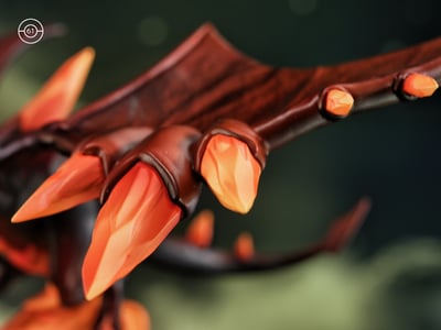 【寶可夢】61工作室-圖鑑比例 MEGA化石翼龍11