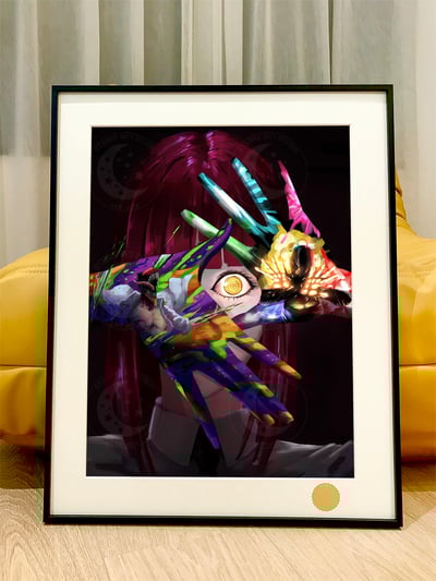 【週邊】星空工作室－電鋸人 支配之眼 裝飾畫1