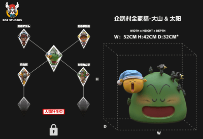 【阿拉蕾】ZOR-Studios-企鵝村全家福系列 第四彈 山丘&太陽5