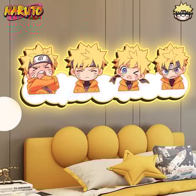 【週邊】阿喵畫社-Q版鳴人燈帶畫3