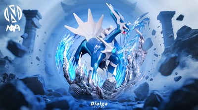 【寶可夢】NOVA-神獸輕雕像系列 帝牙盧卡·帕路奇亞2