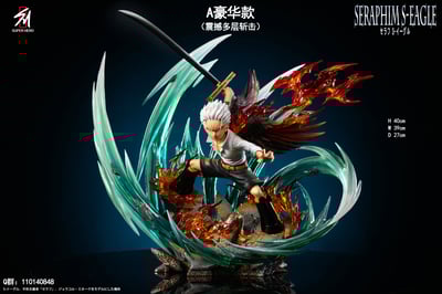 【海賊王】SUPER HERO超英工作室-最強人類熾天使系列 第一彈 熾天使小鷹眼 S-鷹 七武海4