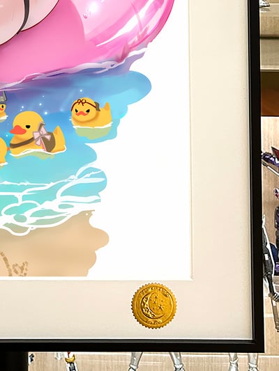 【週邊】星空工作室-red hood 小紅帽勝利女神妮姬NIKKE裝飾畫4