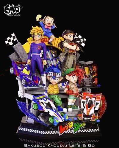 【爆走兄弟】Emo-童年殺畢業雕像系列 第二彈 開始冠軍的旅程7