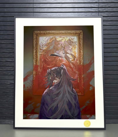 【週邊】H2工作室－鬼滅之刃 繼國兄弟 裝飾畫2