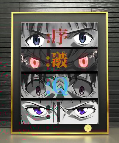 【週邊】H2工作室－新世紀福音戰士 EVA劇場版 裝飾畫2