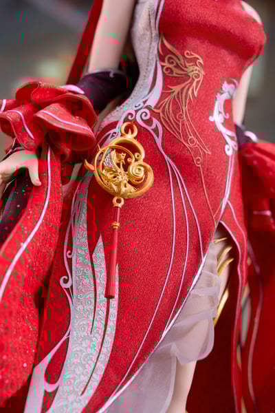 【正版授權】靈沁-完美世界 動畫火靈兒 可動人偶6