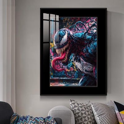 【週邊】橘子工作室－毒液 裝飾畫2