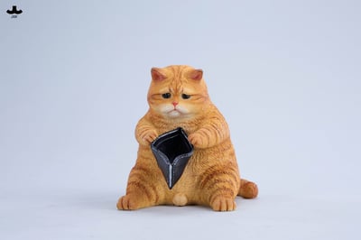 【正版授權】JXK－錢包空空貓12