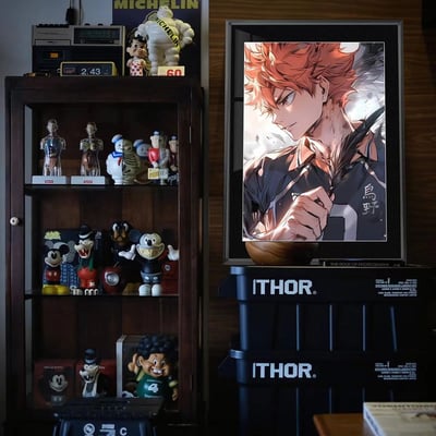 【週邊】千鳥社-排球少年日向翔陽影山飛雄烏野高校裝飾畫3