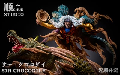 【海賊王】SHUN-studio-輕雕作品 第一彈 克洛克達爾 老沙2