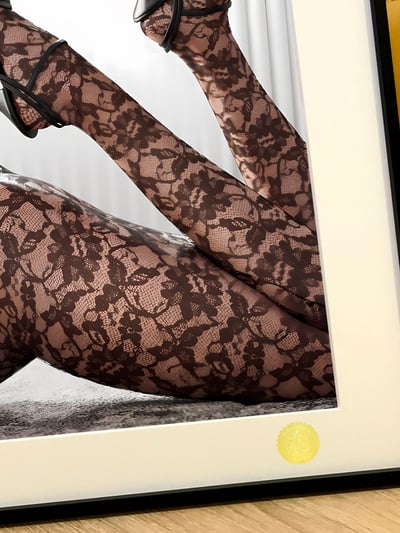 【週邊】星空工作室－最終幻想VII 絲襪蒂法 裝飾畫4