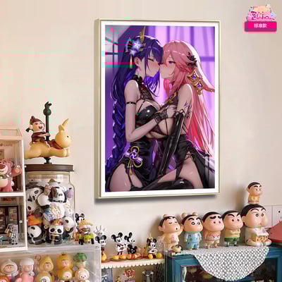 【週邊】阿喵畫社-原神 羞羞 雷電神子5