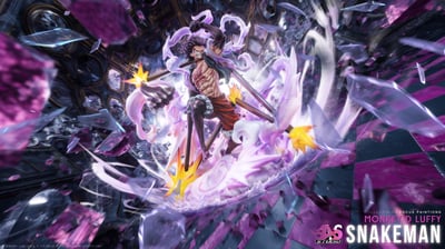 【海賊王】As-Studio-草帽共鳴 第四彈 蛇皮草帽小子1