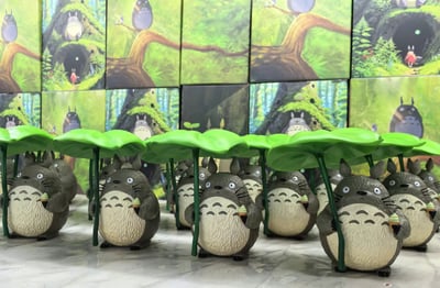 【補款專用】物語工作室-宮崎駿小物系列 01 荷葉龍貓1