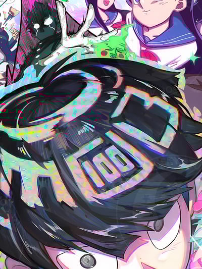 【週邊】星空工作室-靈能100 靈能百分百路人超能影山茂夫龍套靈幻新隆小酒窩動畫二次元裝飾畫4