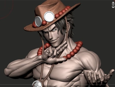 【海賊王】Ghost工作室-白團共鳴 第二彈 火拳 艾斯11