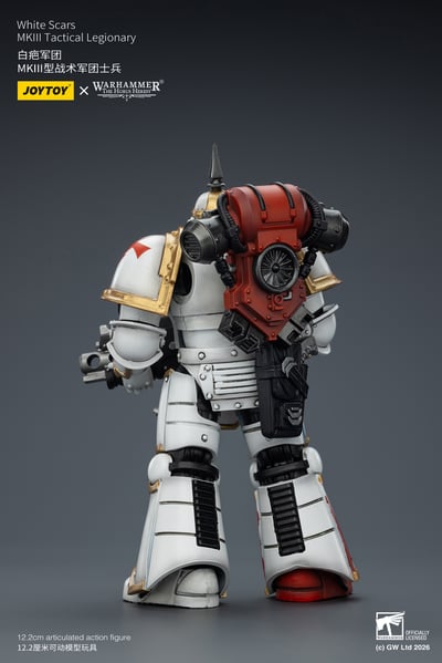 【正版授權】JOYTOY－白疤軍團 MKIII型 戰術軍團士兵4