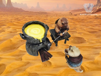 【哪吒】玩物工作室-哪吒2系列 土撥鼠2