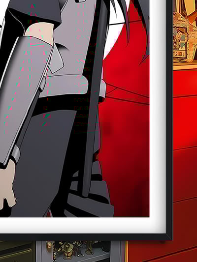 【週邊】巴洛克－火影忍者 暗部鼬 裝飾畫&冰箱貼3