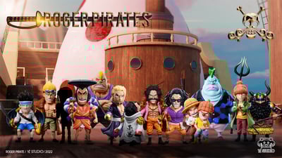 【海賊王】YZ工作室-羅傑海賊團共鳴 第十彈 米勒·派因3