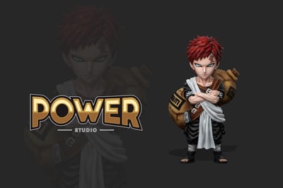 【火影忍者】Power studio-我愛羅1