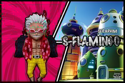 【海賊王】YZ工作室-未來島篇 第八彈 熾天使 S-紅鶴 多佛朗明哥1