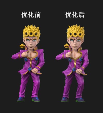 【JOJO的奇妙冒險】V8-STUDIO-JOJO黃金之風 喬魯諾喬巴納 替身黃金體驗5