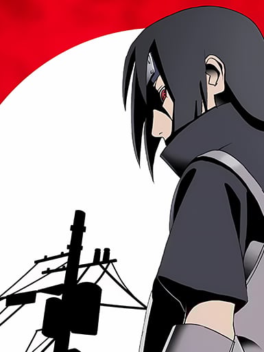 【週邊】巴洛克－火影忍者 暗部鼬 裝飾畫&冰箱貼2