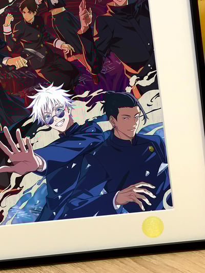 【週邊】星空工作室－咒術迴戰 咒術全員 裝飾畫4