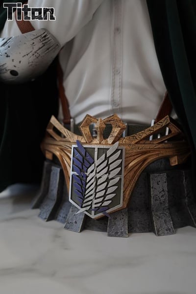 【進擊的巨人】TITAN Studio-胸像系列 第一彈 兵長 里維‧阿卡曼4