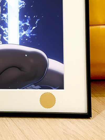 【週邊】星空工作室－Fate saber之劍 裝飾畫5