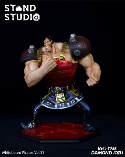 【海賊王】替身工作室-白鬍子海賊團 第11彈 三番隊長 鑽石 喬茲4