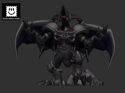 【遊戲王】神官工作室-王國篇怪獸系列 暗黑魔龍1